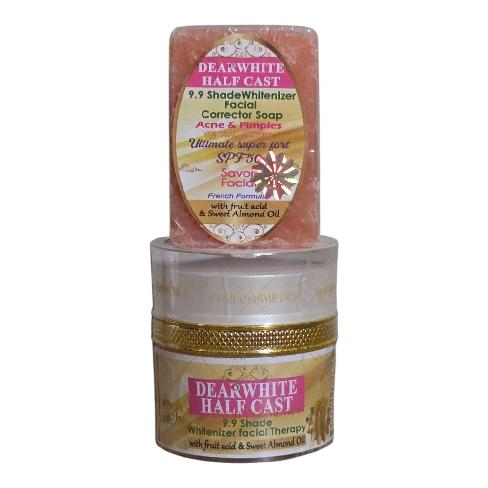Dear White Facial Cream And Face Soap